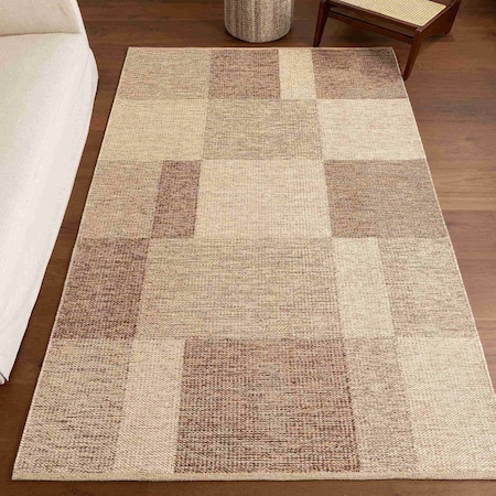 Nuloom Eldora Contemporary Checkered Jute Area Rug 4ft x 6ft HMNM01A-406